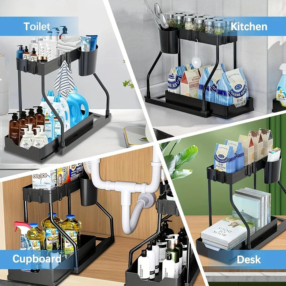 Under-Sink Pull-Out Organizer