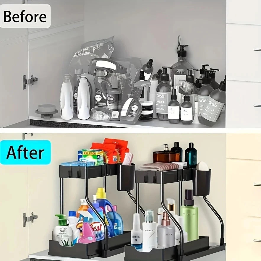 Under-Sink Pull-Out Organizer