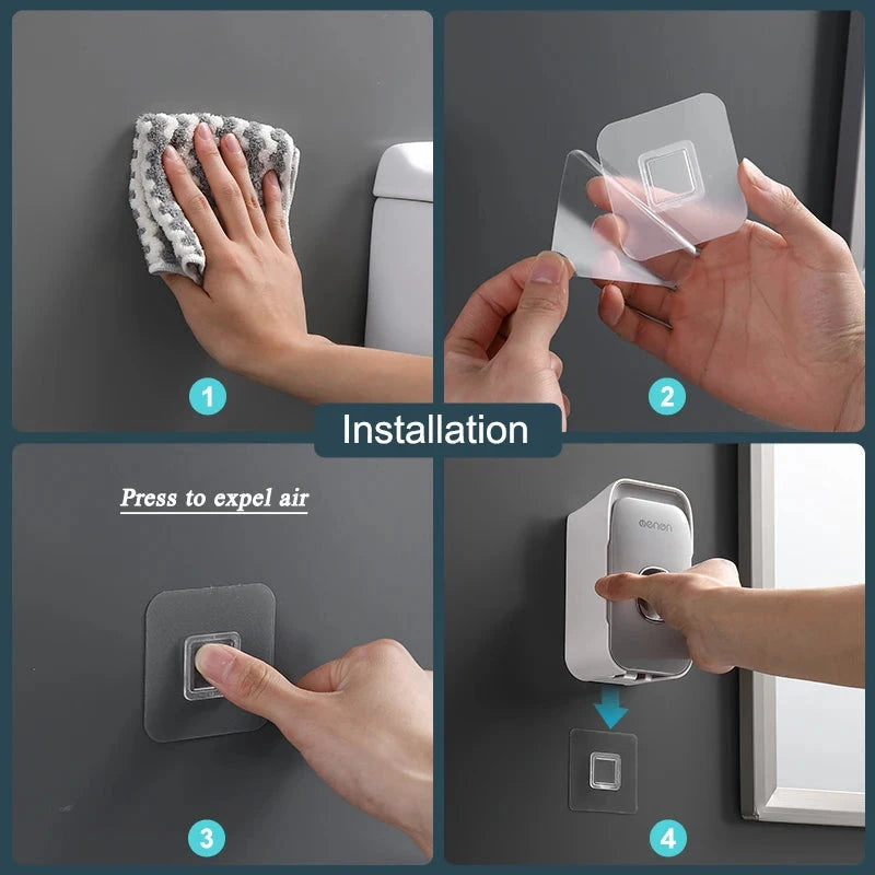 Wall Toothpaste Dispenser