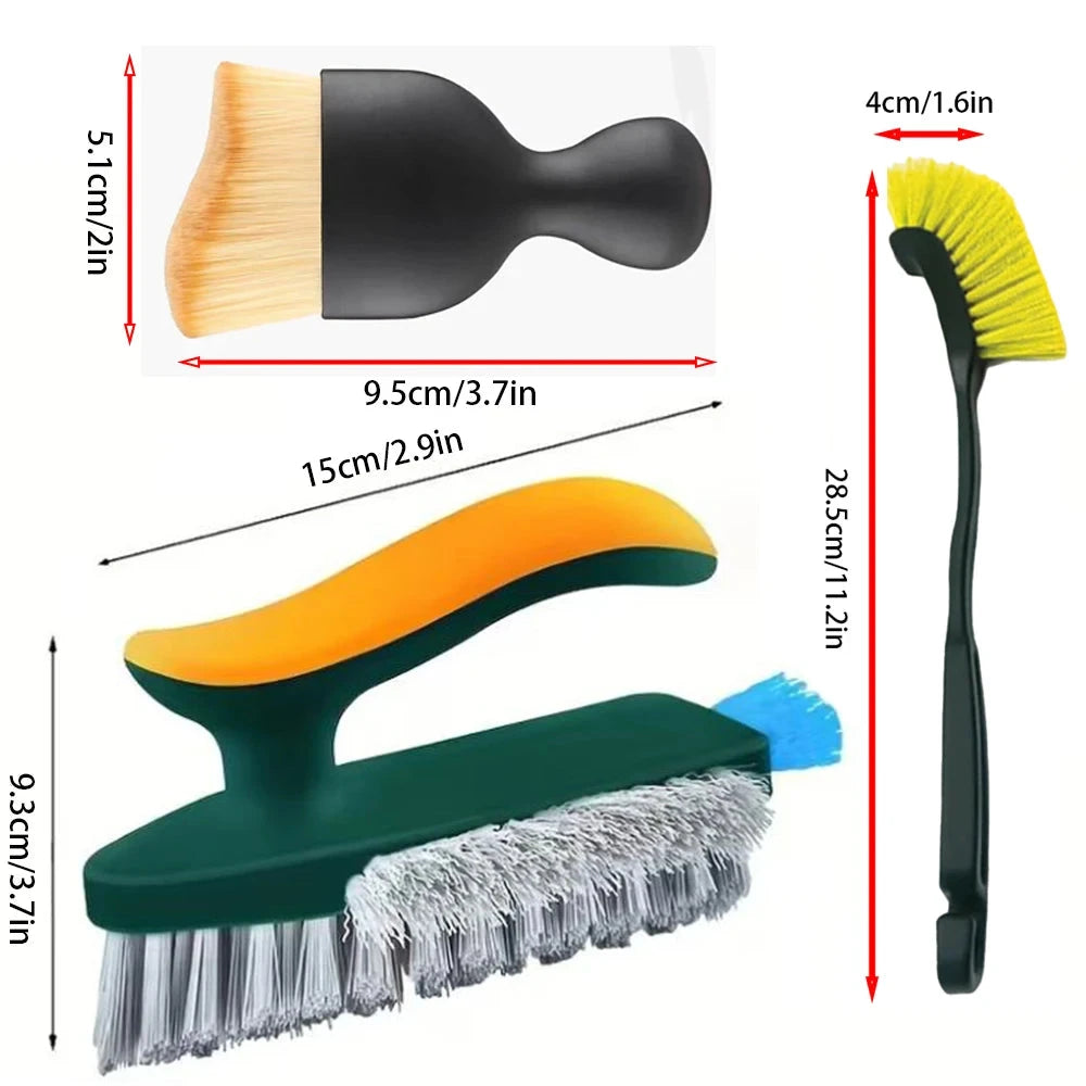 3-Piece Cleaning Brush Set