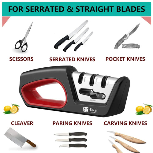 4-in-1 Knife Sharpener