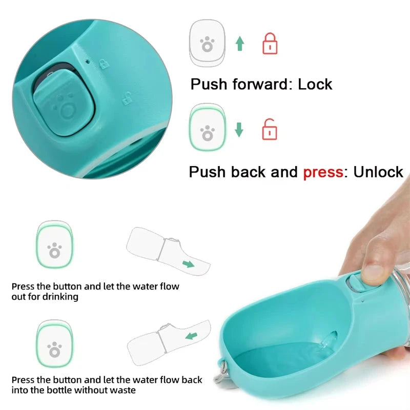 Pet Travel Water Bottle