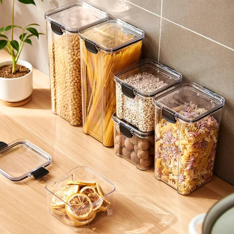 Sealed Grain Storage Jars
