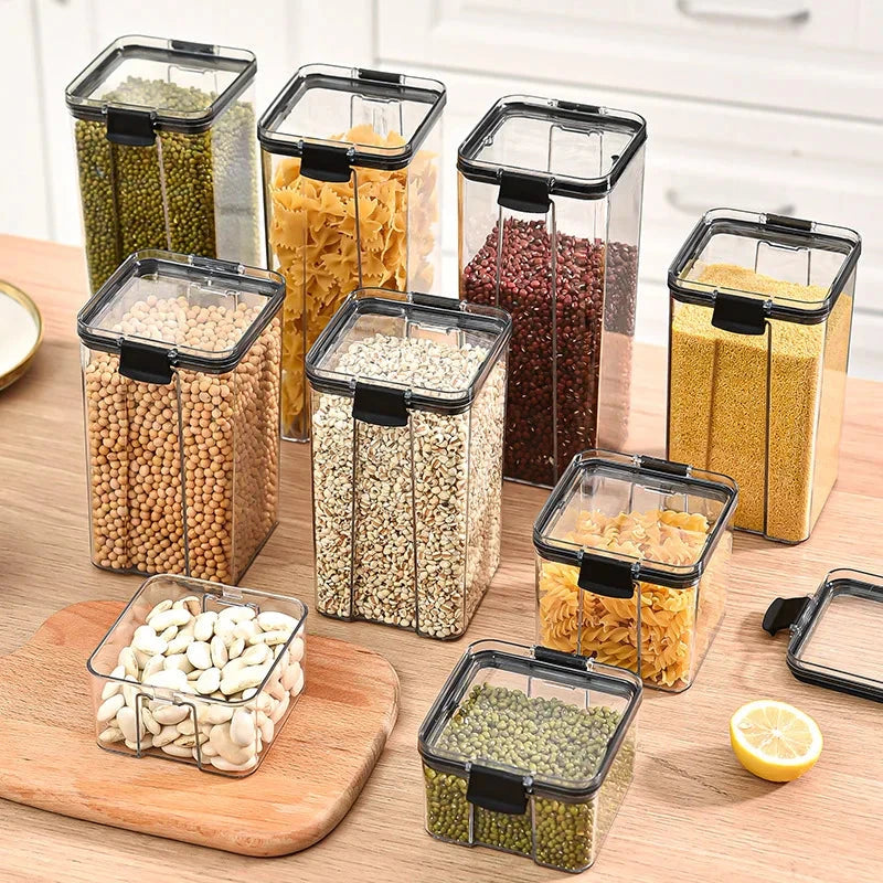 Sealed Grain Storage Jars