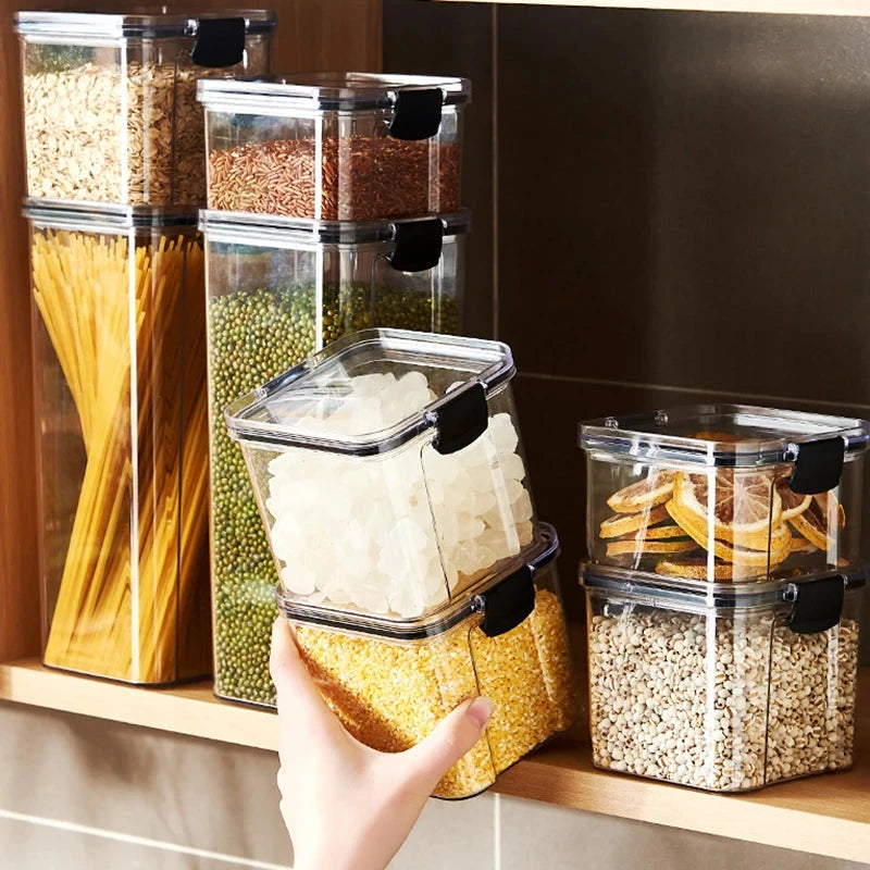 Sealed Grain Storage Jars