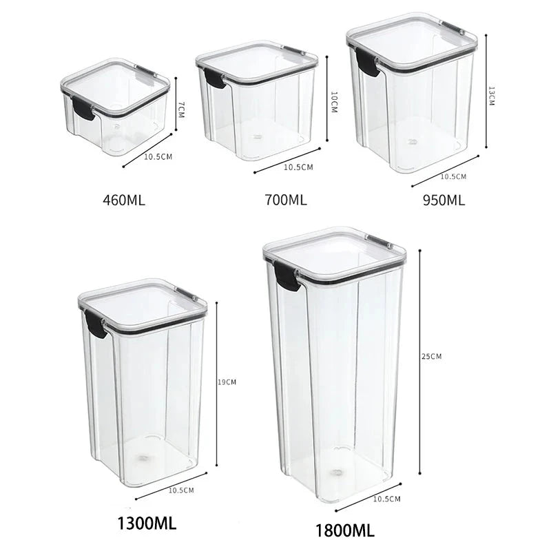 Sealed Grain Storage Jars