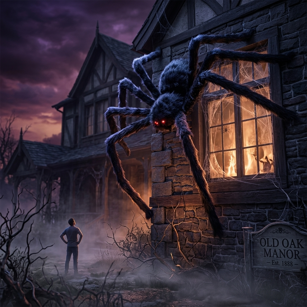 Giant Halloween Spider