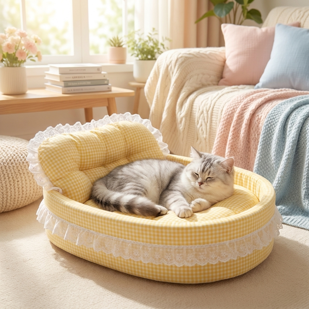 Plush Pet Sofa Bed
