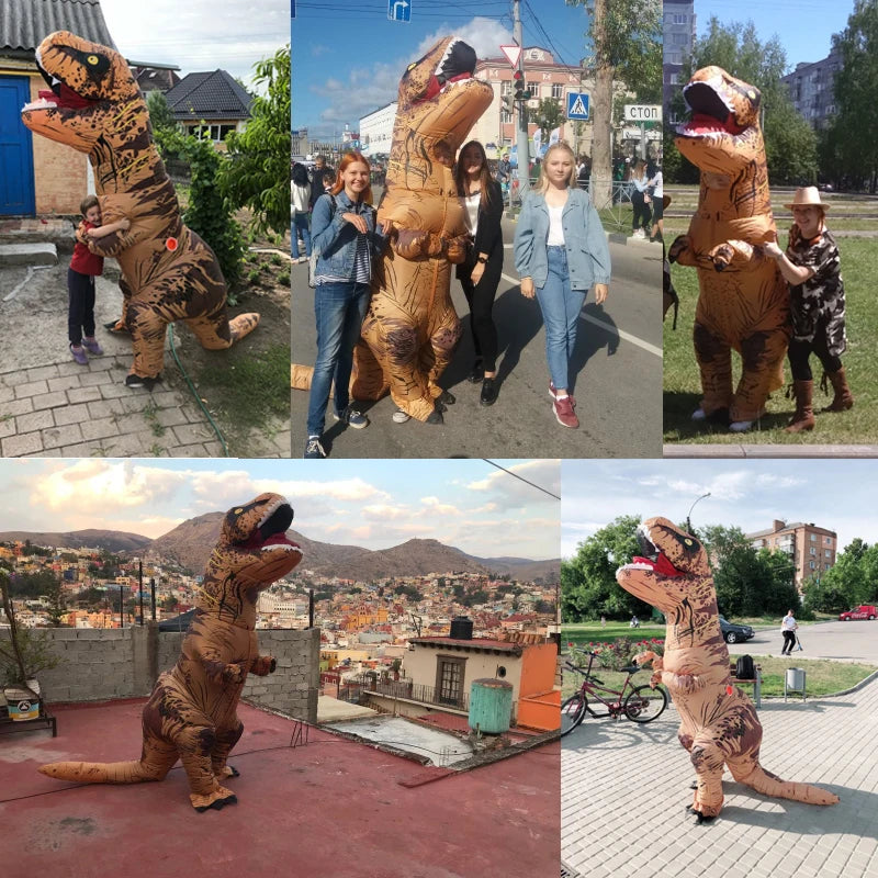 Inflatable T-Rex Costume