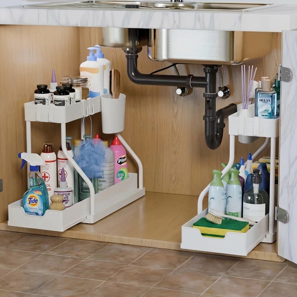 Under-Sink Pull-Out Organizer