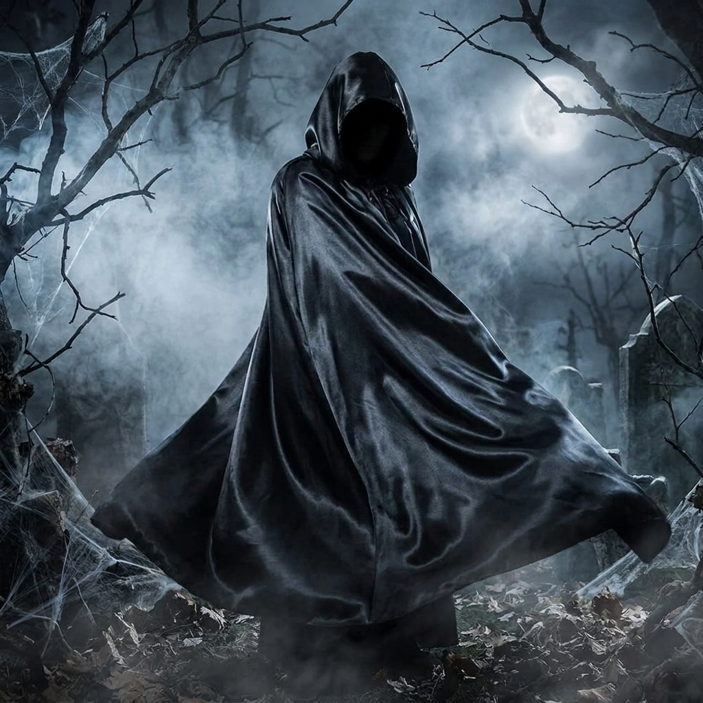 Hooded Halloween Cloak