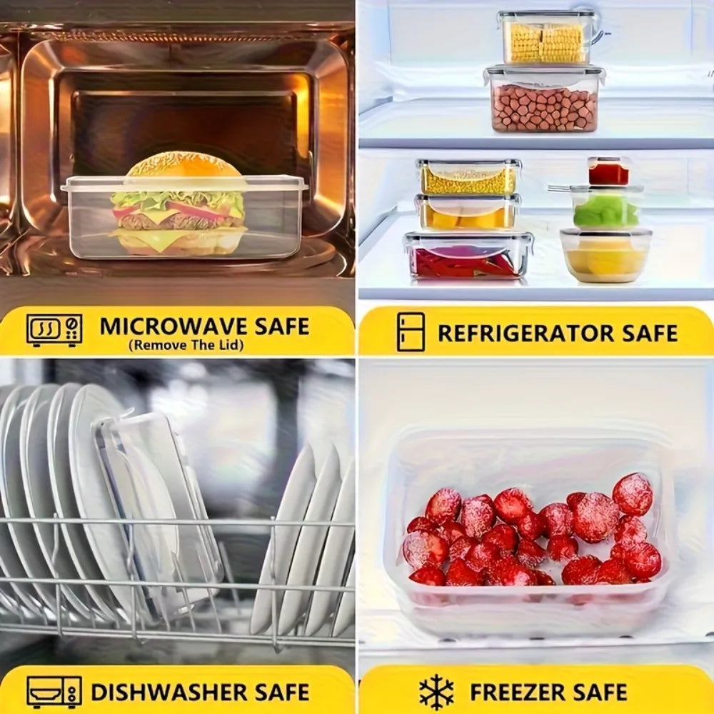 8-PC Airtight Food Containers