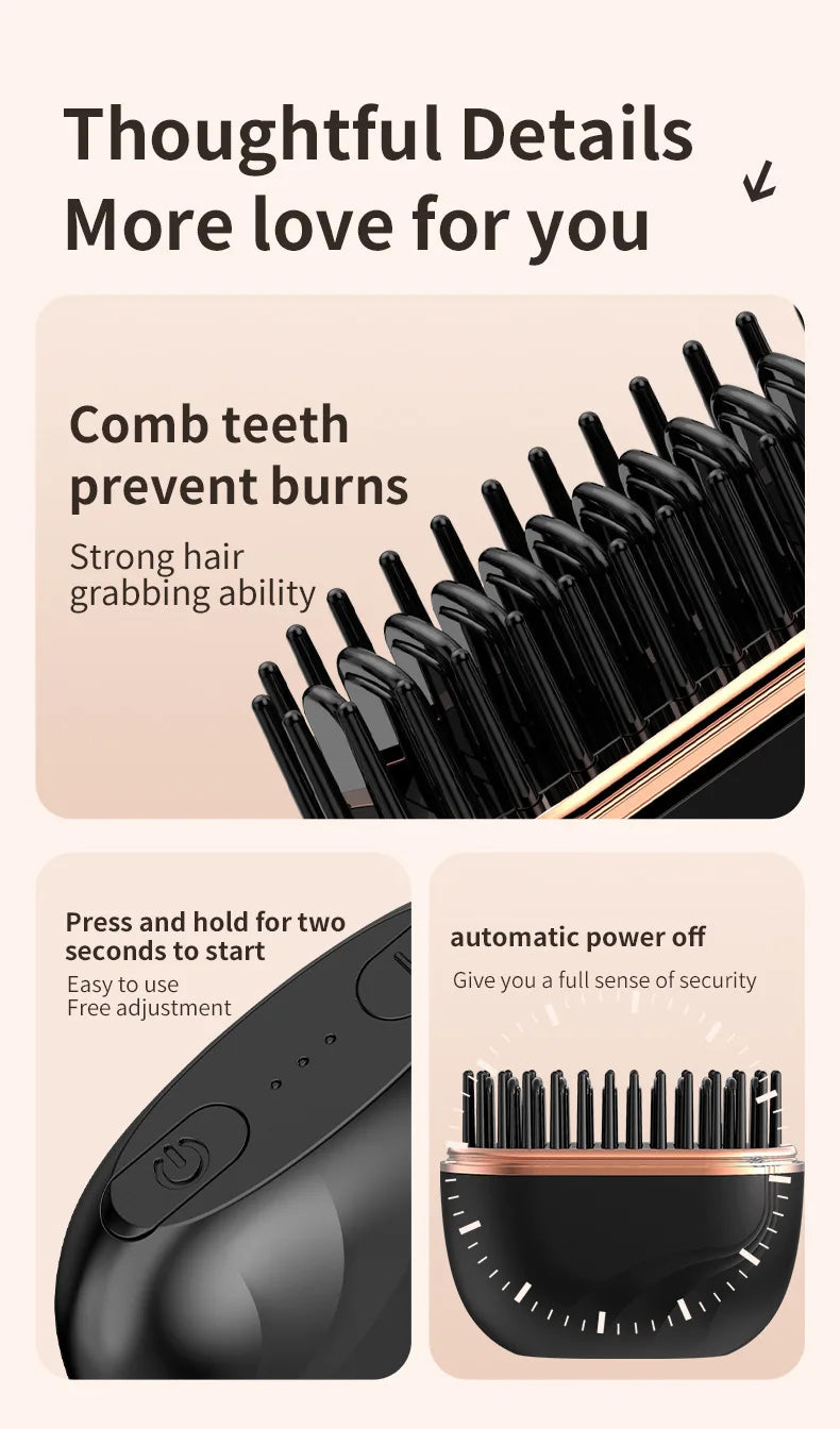 2-in-1 Cordless Hair Styler